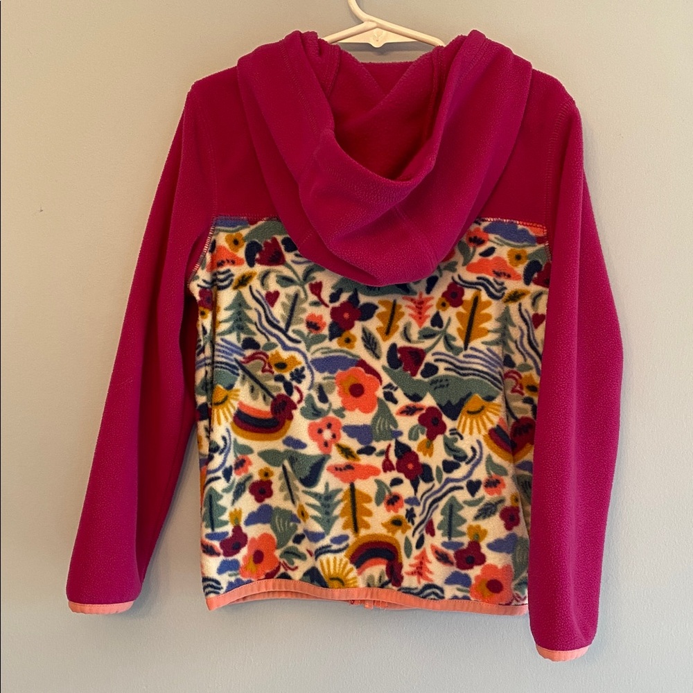 Lands End Toddler Girl Fleece Jacket - Picture 2 of 9
